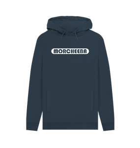 Navy Classic Inverted Logo Hoodie Unisex