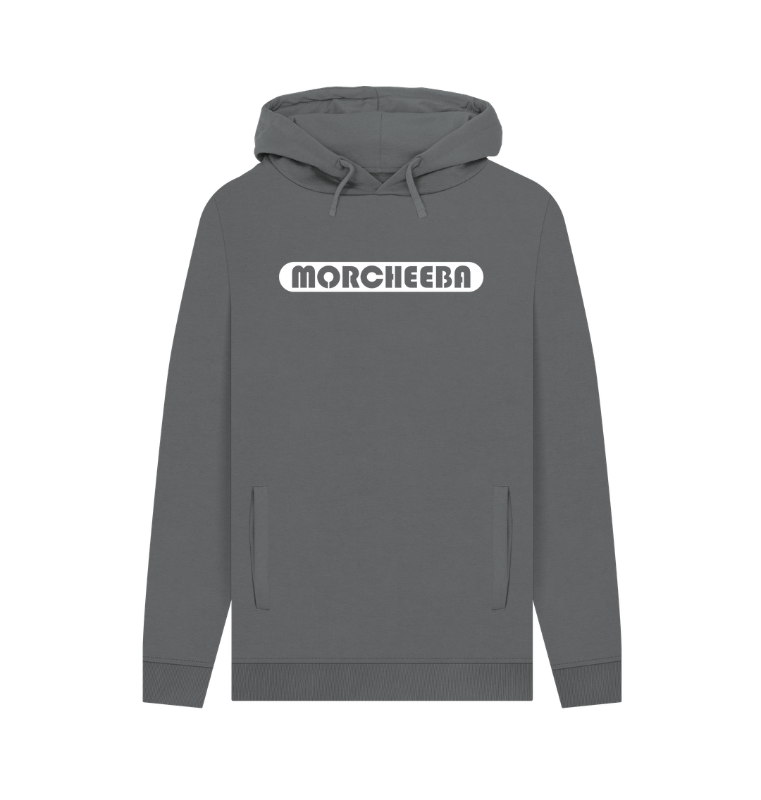 Slate Grey Classic Inverted Logo Hoodie Unisex