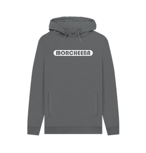 Slate Grey Classic Inverted Logo Hoodie Unisex