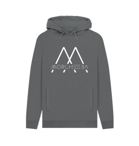 Slate Grey Large Logo Hoodie Unisex