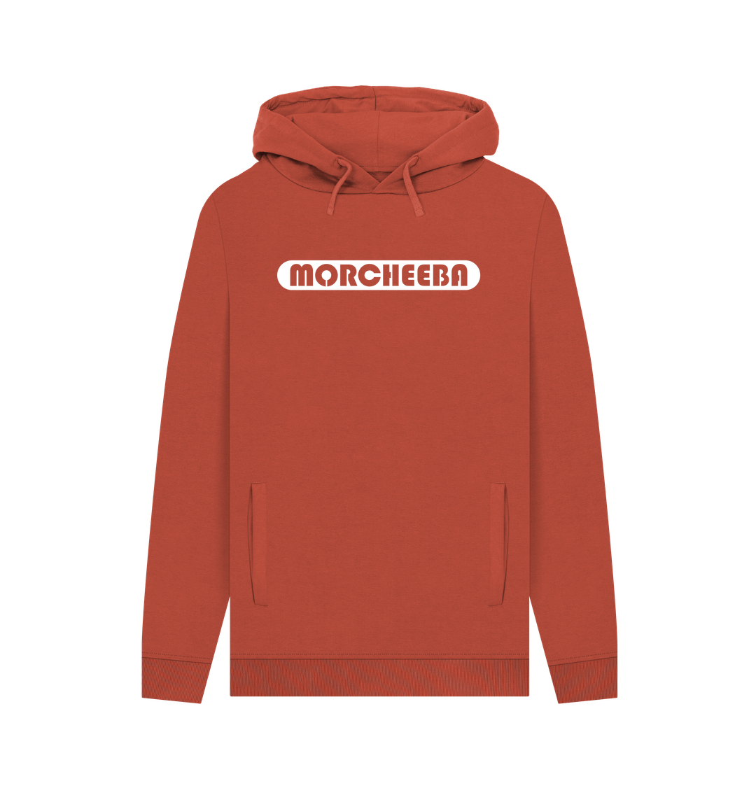 Rust Classic Inverted Logo Hoodie Unisex