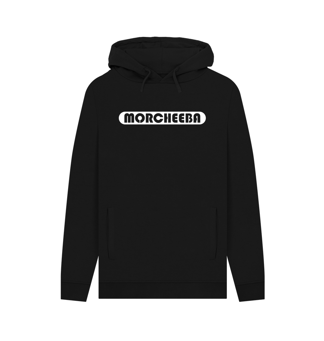 Black Classic Inverted Logo Hoodie Unisex