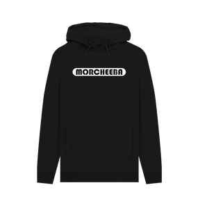 Black Classic Inverted Logo Hoodie Unisex