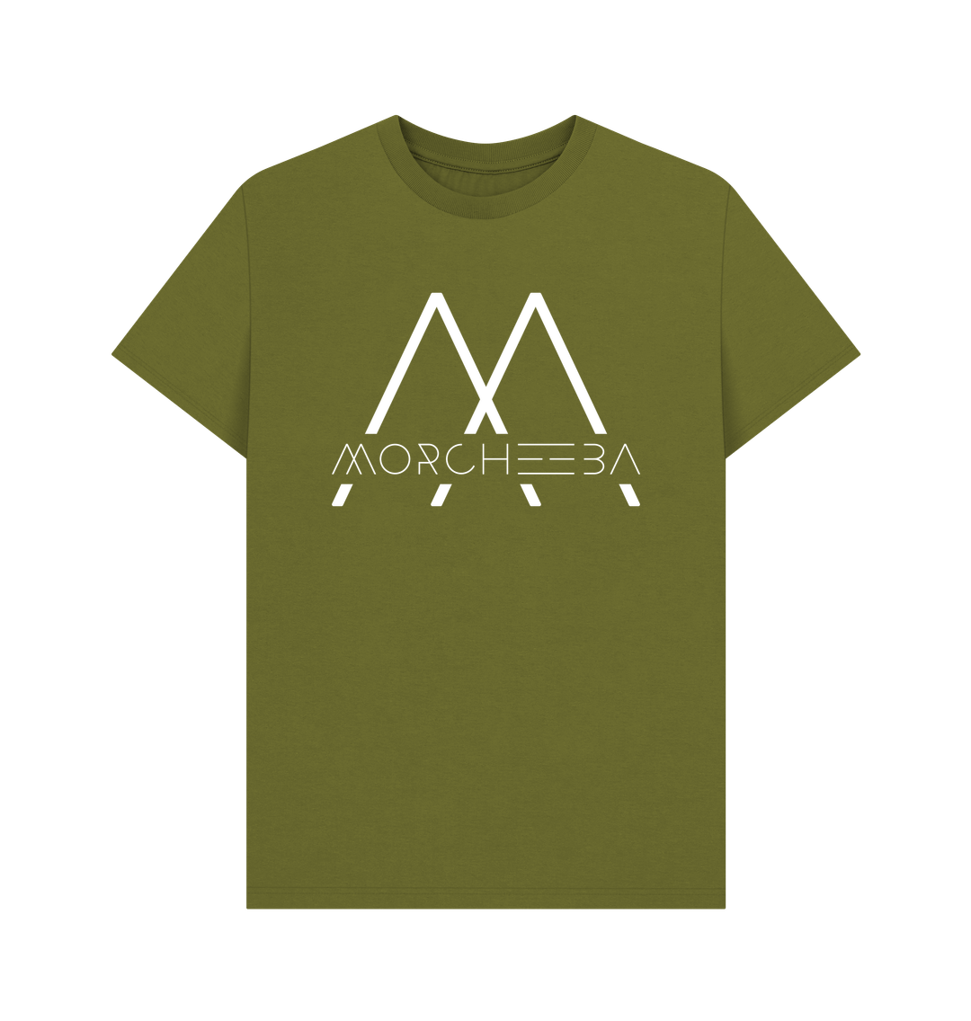 Moss Green Large Logo T-Shirt Unisex