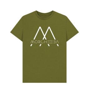 Moss Green Large Logo T-Shirt Unisex