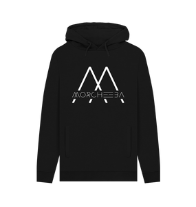 Black Large Logo Hoodie Unisex