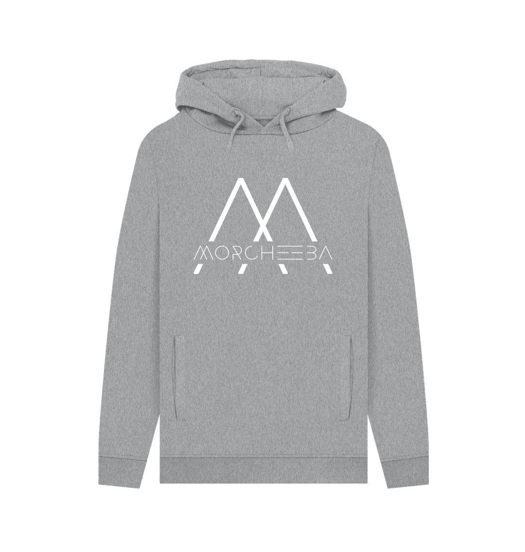 Light Heather Large Logo Hoodie Unisex