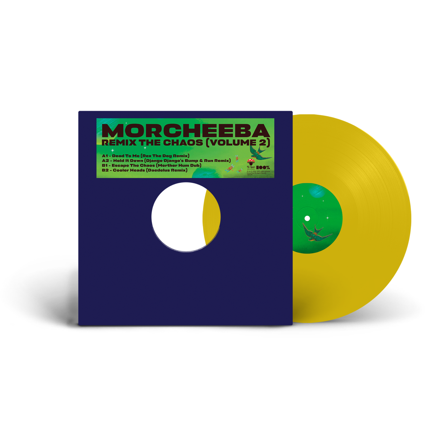 Remix The Chaos (Volume 2) - Yellow Vinyl 12"